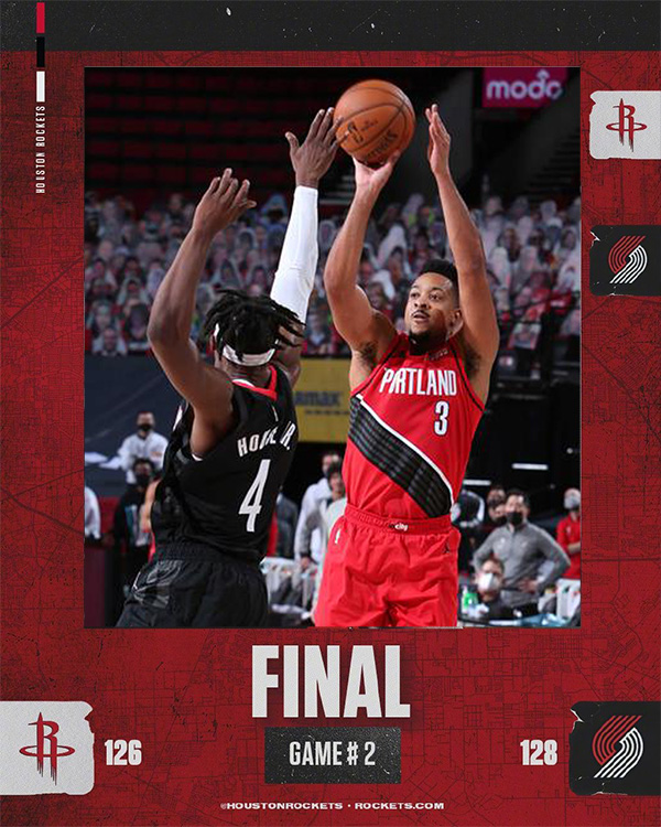 12月27日 NBA常规赛 火箭vs开拓者 全场录像