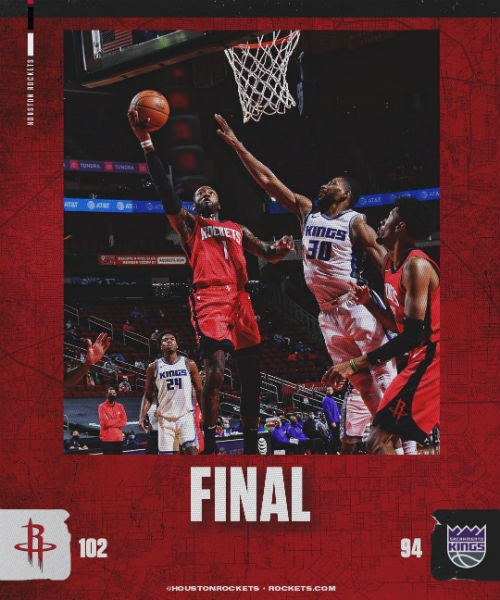 01月03日 NBA常规赛 国王vs火箭 全场录像
