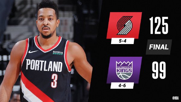 01月10日 NBA常规赛 开拓者vs国王 全场录像