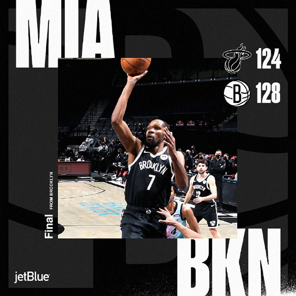 01月24日 NBA常规赛 热火vs篮网 全场录像