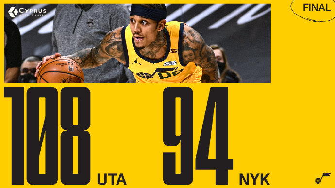 01月27日 NBA常规赛 尼克斯vs爵士 全场录像