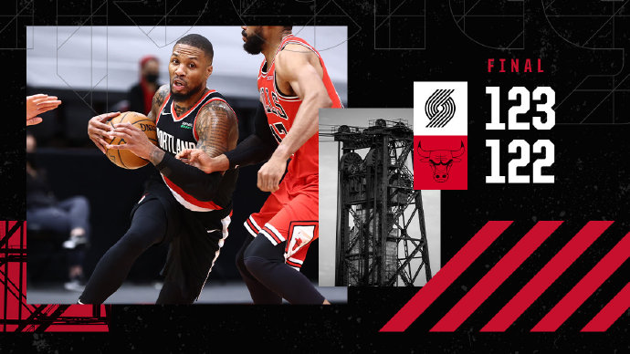 01月31日 NBA常规赛 开拓者vs公牛 全场录像