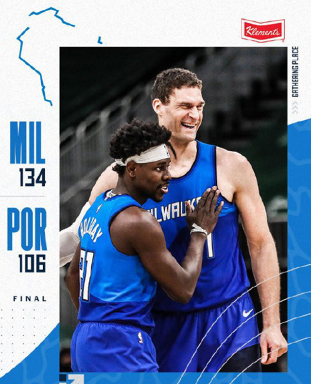 02月02日 NBA常规赛 开拓者vs雄鹿 全场录像