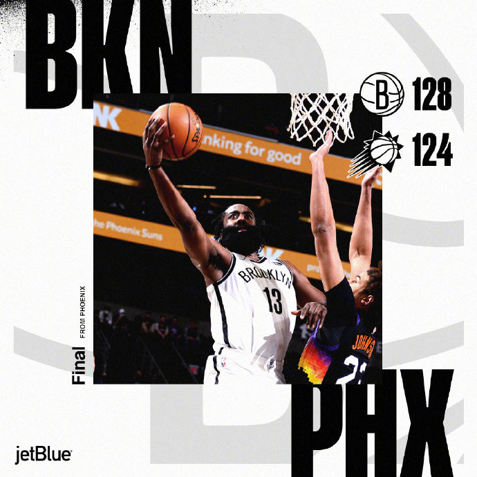 02月17日 NBA常规赛 篮网vs太阳 全场录像