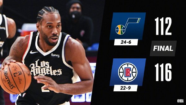 02月20日 NBA常规赛 爵士vs快船 全场录像