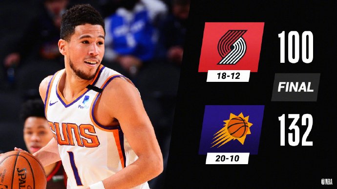 02月23日 NBA常规赛 开拓者vs太阳 全场录像