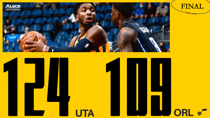 02月28日 NBA常规赛 爵士vs魔术 全场录像