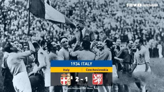 1934年世界杯决赛 意大利vs捷克斯洛伐克 全场录像