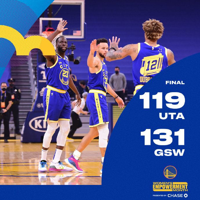 03月15日 NBA常规赛 爵士vs勇士 全场录像