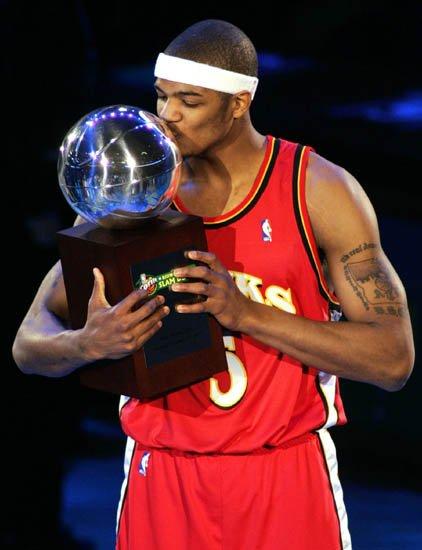 2005年NBA全明星扣篮大赛全场录像【史密斯翱翔天际加盟扣篮王】