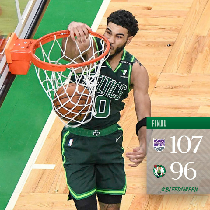 03月20日 NBA常规赛 国王vs凯尔特人 全场录像