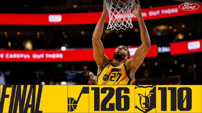 03月28日 NBA常规赛 灰熊vs爵士 全场录像