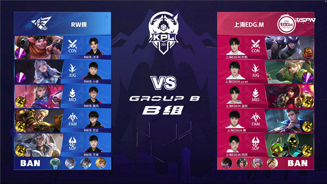 2021年KPL春季赛常规赛第1轮 RW侠 vs EDG.M 全场录像