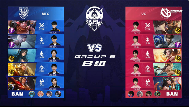 2021年KPL春季赛常规赛第1轮 MTG vs VG 全场录像