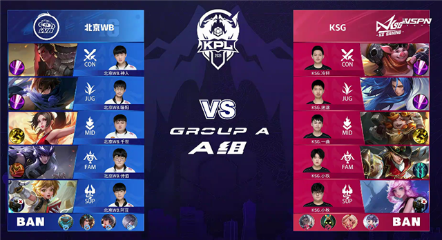 2021年KPL春季赛常规赛第1轮 WB vs KSG 全场录像