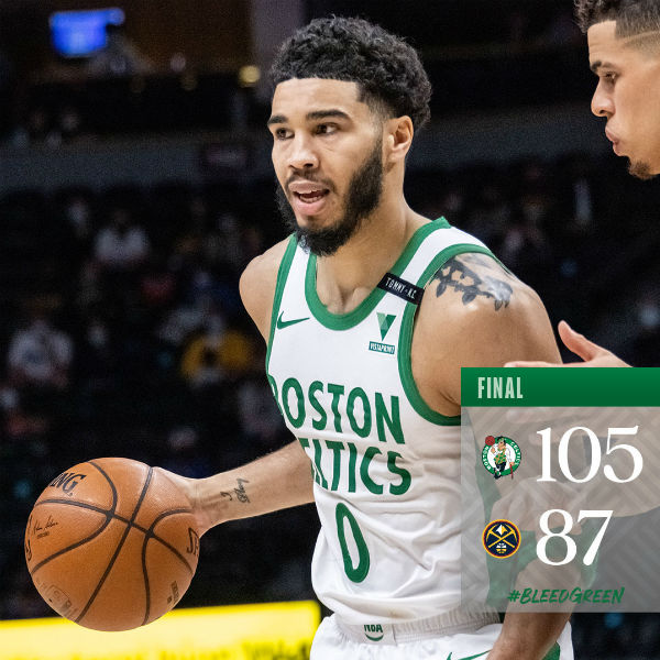 04月12日 NBA常规赛 凯尔特人vs掘金 全场录像