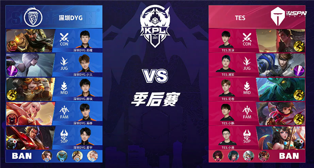 2021年KPL春季季后赛败者组第2轮 DYG vs TES 全场录像