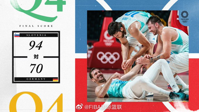 08月03日 奥运会男篮1/4决赛：斯洛文尼亚vs德国 全场录像