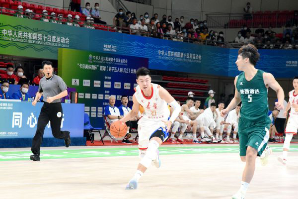 09月21日 全运会男篮U22 浙江vs天津 全场录像