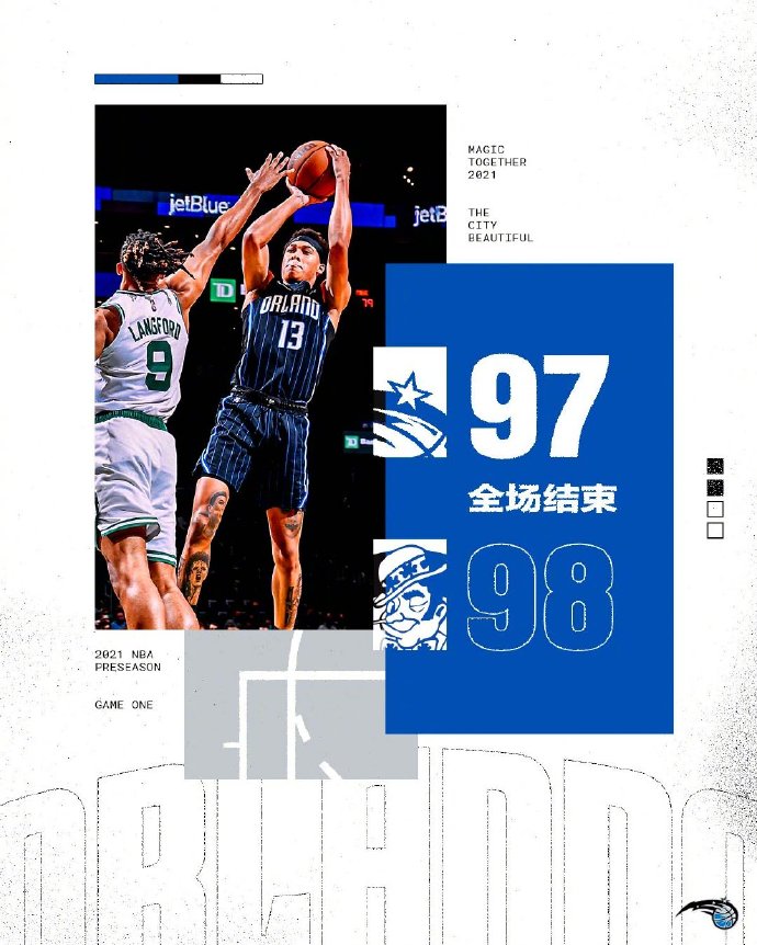 10月05日 NBA季前赛 魔术vs凯尔特人 全场录像