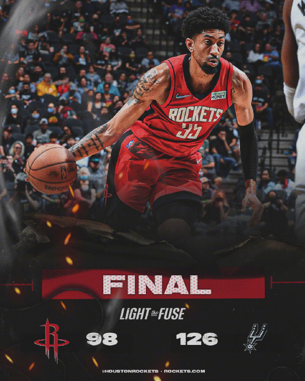 10月16日 NBA季前赛 火箭vs马刺 全场录像