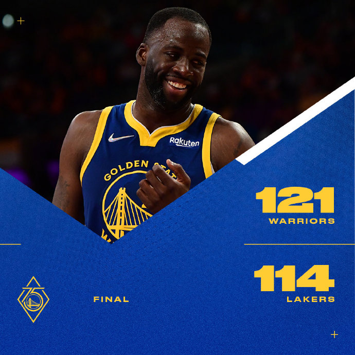 10月20日 NBA常规赛 勇士vs湖人 全场录像
