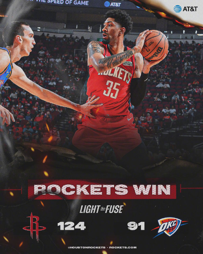 10月23日 NBA常规赛 雷霆vs火箭 全场录像