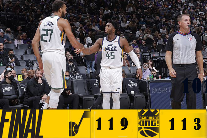 11月03日 NBA常规赛 国王vs爵士 全场录像