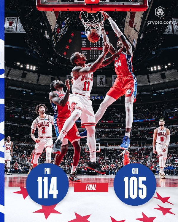 11月07日 NBA常规赛 76人vs公牛 全场录像