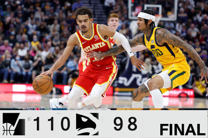11月10日 NBA常规赛 老鹰vs爵士 全场录像