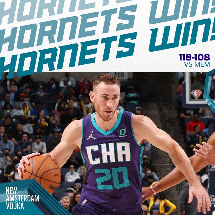 11月11日 NBA常规赛 黄蜂vs灰熊 全场录像