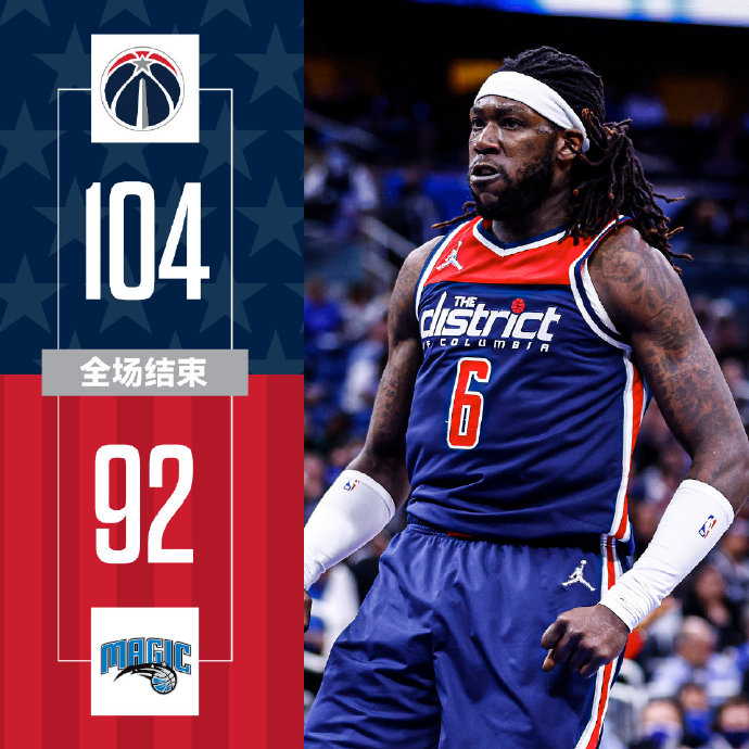 11月14日 NBA常规赛 奇才vs魔术 全场录像