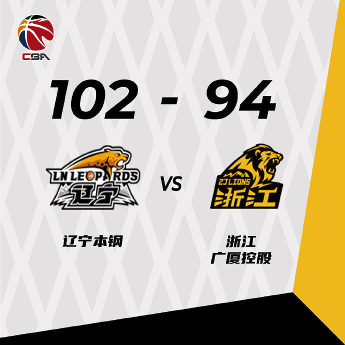11月14日 CBA常规赛 辽宁vs广厦 全场录像
