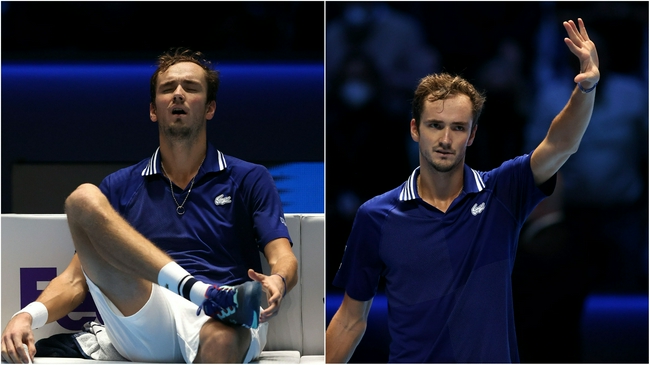 2021ATP年终总决赛男单第3轮 梅德韦杰夫vs辛纳 全场录像