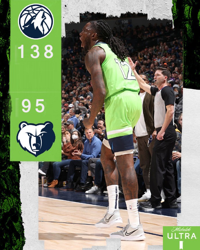 11月21日 NBA常规赛 灰熊vs森林狼 全场录像