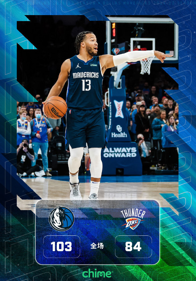 12月13日 NBA常规赛 独行侠vs雷霆 全场录像