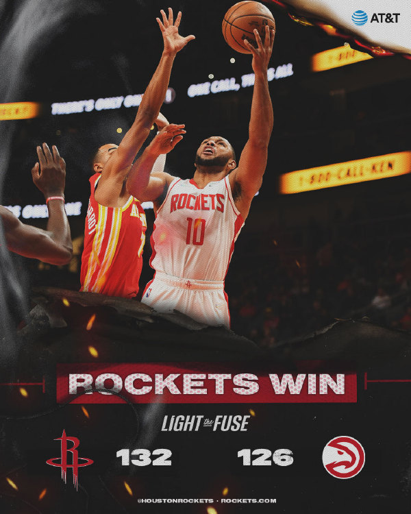 12月14日 NBA常规赛 火箭vs老鹰 全场录像