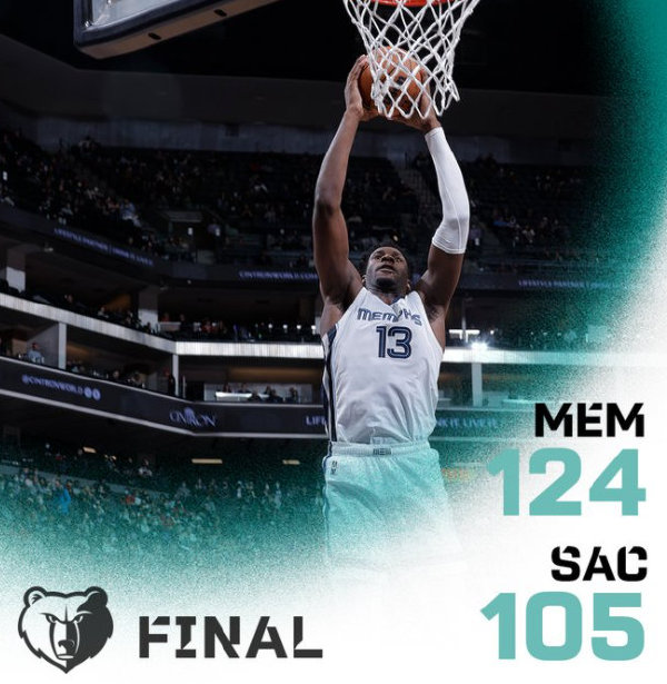12月18日 NBA常规赛 灰熊vs国王 全场录像