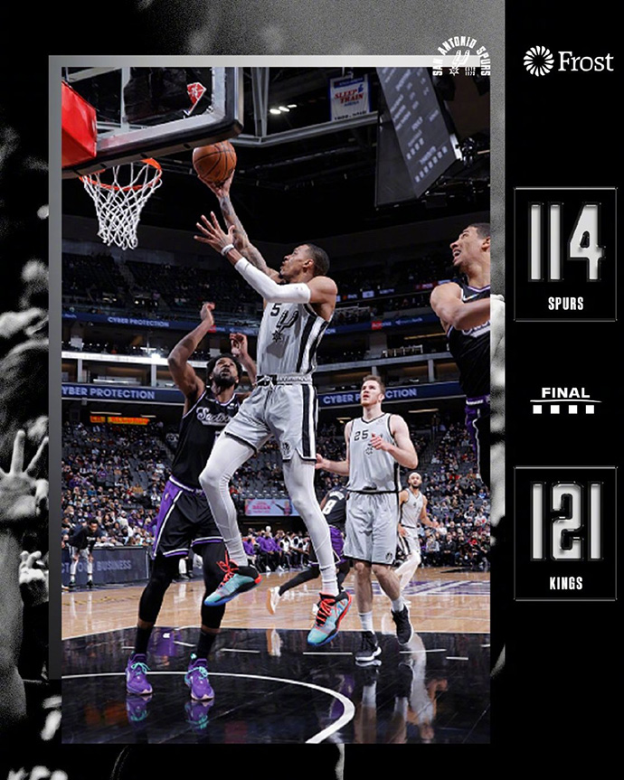 12月21日 NBA常规赛 马刺vs快船 全场录像