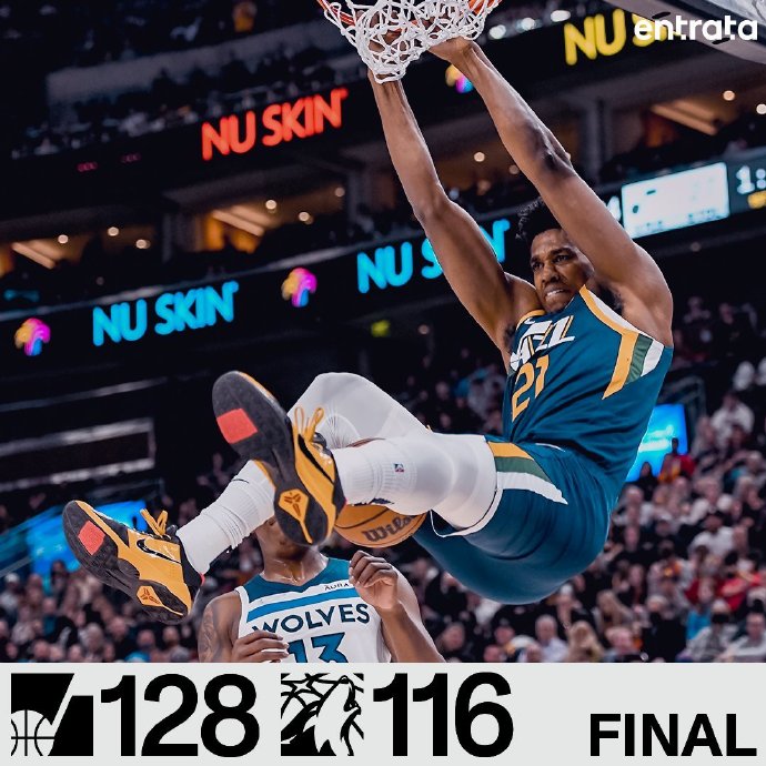 12月24日 NBA常规赛 森林狼vs爵士 全场录像