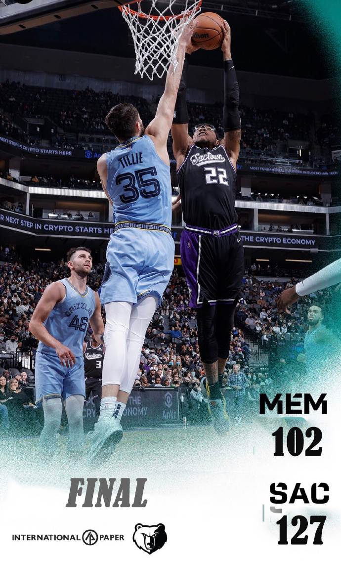 12月27日 NBA常规赛 灰熊vs国王 全场录像