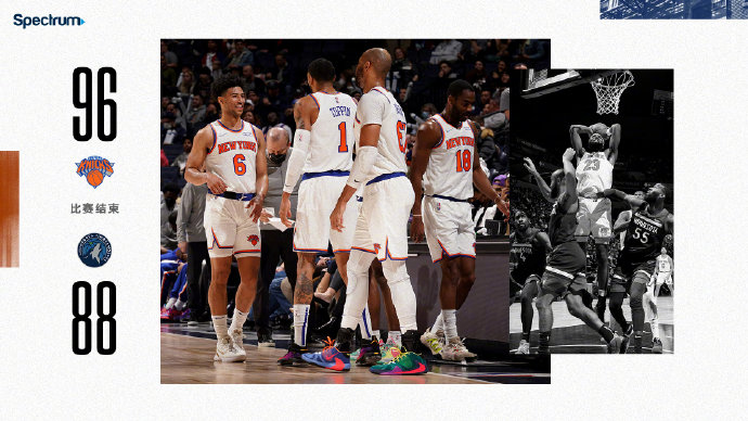12月29日 NBA常规赛 尼克斯vs森林狼 全场录像