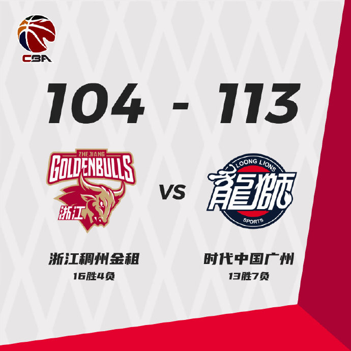01月09日 CBA常规赛 浙江vs广州 全场录像