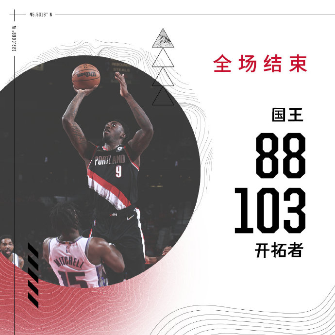01月10日 NBA常规赛 国王vs开拓者 全场录像