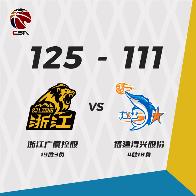 01月13日 CBA常规赛 广厦vs福建 全场录像