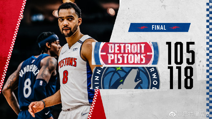 02月07日 NBA常规赛 活塞vs森林狼 全场录像