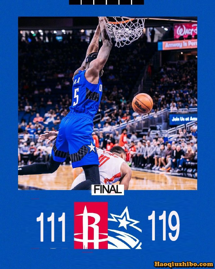 02月26日 NBA常规赛 火箭vs魔术 全场录像