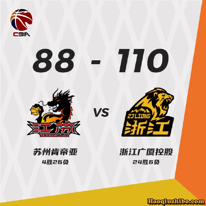 江苏vs广厦