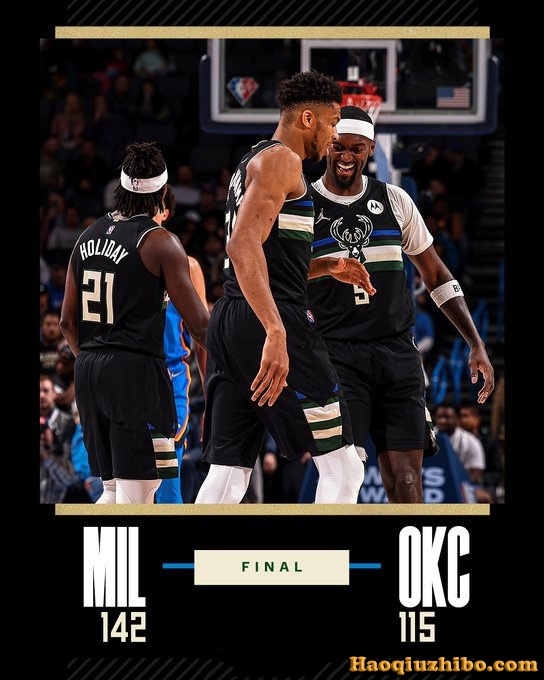 03月09日 NBA常规赛 雄鹿vs雷霆 全场录像