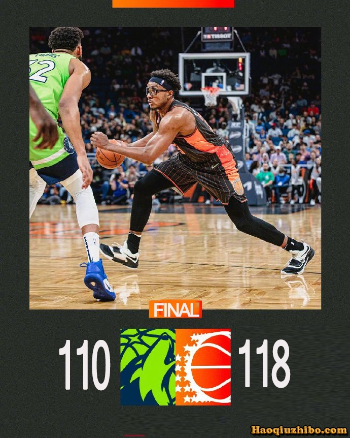 03月12日 NBA常规赛 森林狼vs魔术 全场录像
